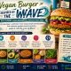 Vegan Burger Inspired by the WAVE