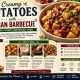 Creamy Potatoes with Vegan Barbecue
