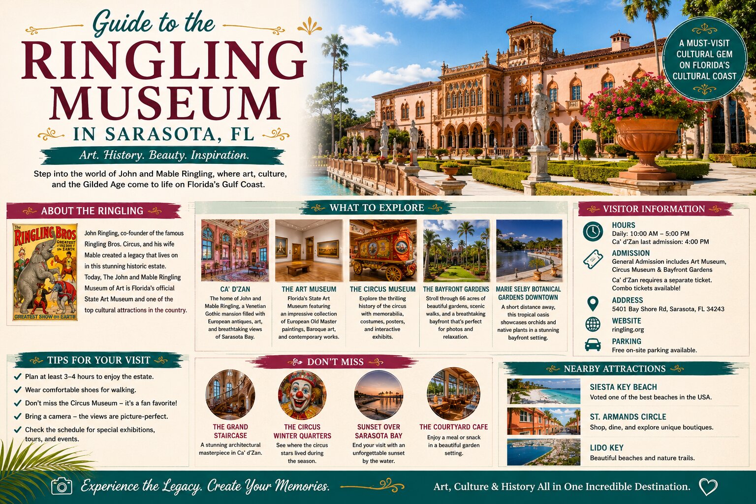 Guide to the Ringling Museum in Sarasota, FL