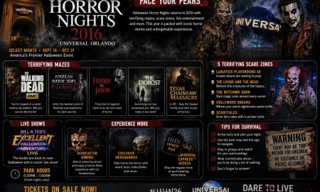 Halloween Horror Nights 2016 – Universal Orlando