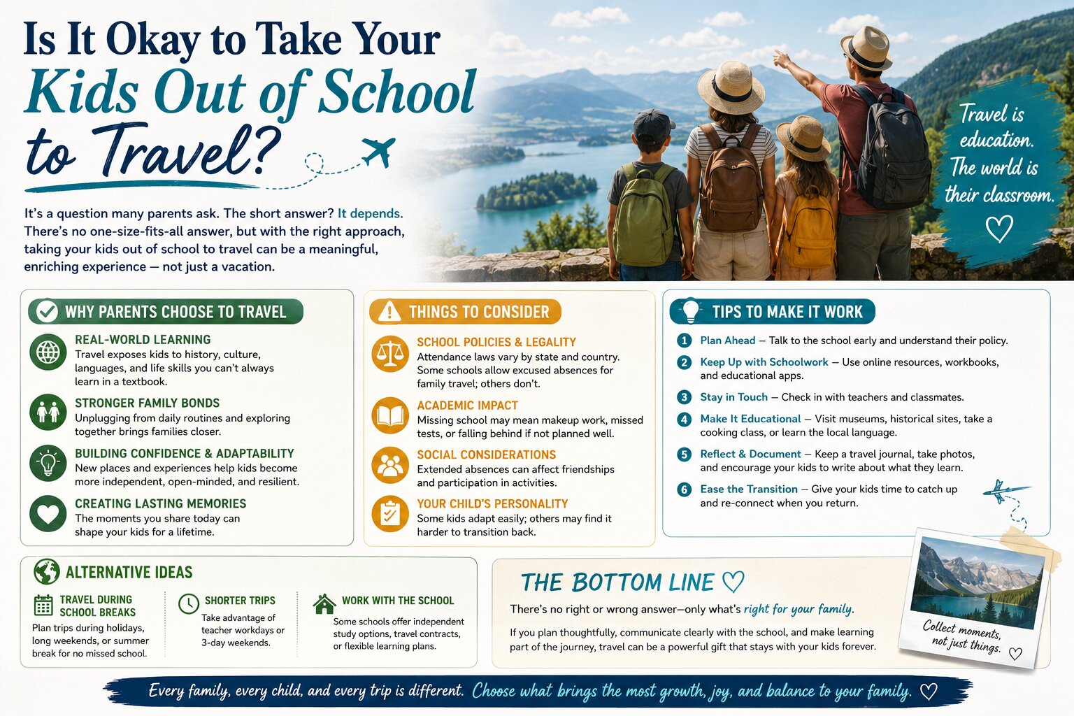 Is it okay to take your kids out of school to travel? Is it okay to take your kids out of school to travel? Is it okay to take your kids out of school to travel? Is it okay to take your kids out of school to travel?